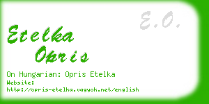 etelka opris business card